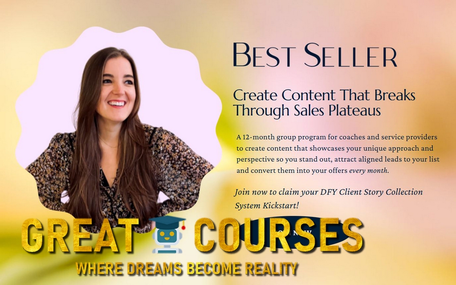 Best Seller By Jocelyn Montemarano - Free Download Course