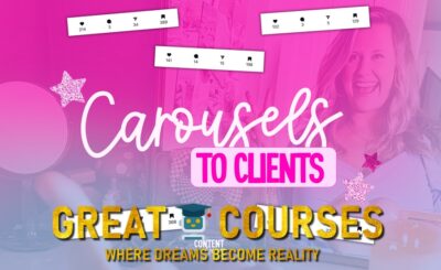 Carousels To Clients By Rebecca Ives - Free Download Course - The Content Queen
