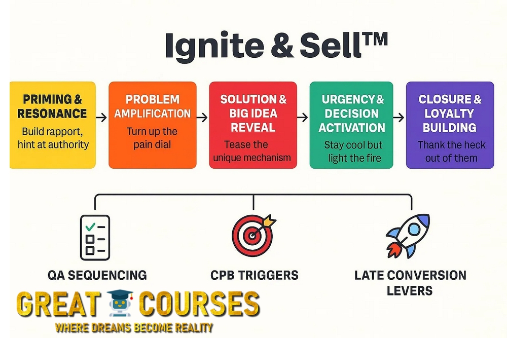 Ignite And Sell By Csaba Borzasi - Free Download Course - Game Of Conversions