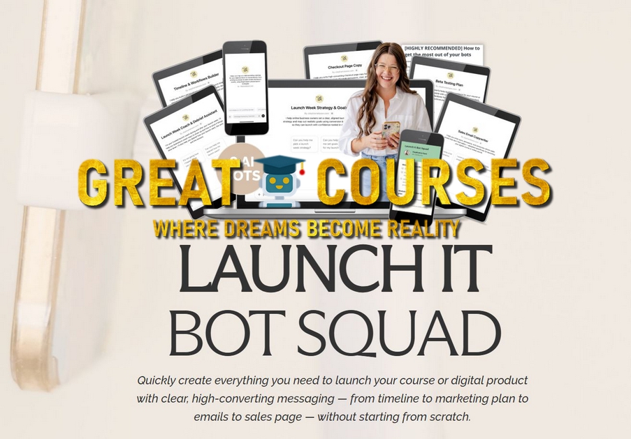Launch It Bot Squad By Stephanie Kase - Free Download Course