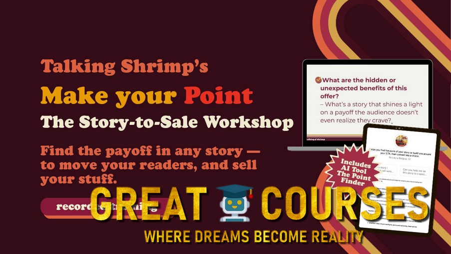 Make Your Point: The Story-to-Sale Workshop By Laura Belgray - Free Download Course - Talking Shrimp Make Your Point: The Story-to-Sale Workshop By Laura Belgray - Free Download Course - Talking Shrimp