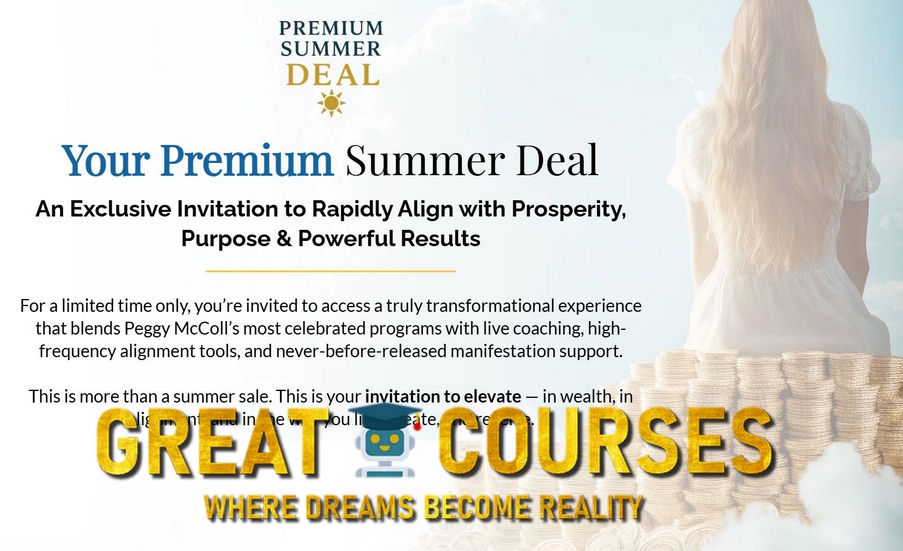 Premium Summer Deal By Dr. Peggy McColl - Free Download Course