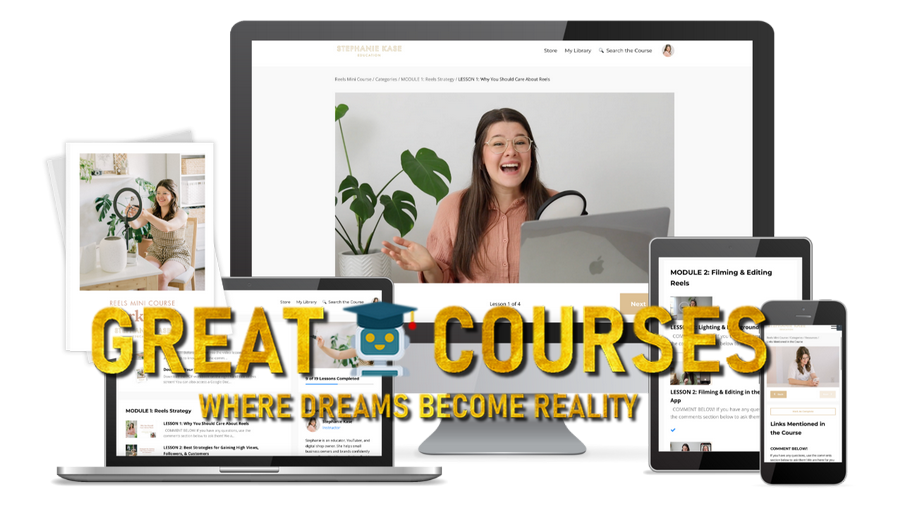 Reels Mini Course By Stephanie Kase - Free Download Course