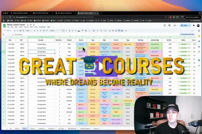 AdCreativeOps - Pro Systems By Adcrate – Free Download Course
