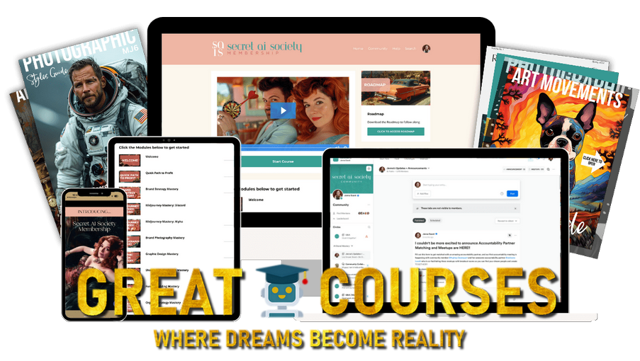 Secret AI Society 2.0 By Jenna Soard - Free Download Course Secret AI Society 2.0 By Jenna Soard - Free Download Course