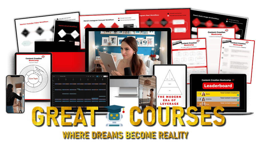 Content Creation Bootcamp By Maria Wendt - Free Download Course Content Creation Bootcamp By Maria Wendt - Free Download Course