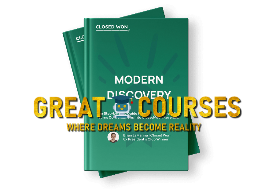 Modern Discovery By Brian LaManna - Free Download Course - Closed Won Modern Discovery By Brian LaManna - Free Download Course - Closed Won