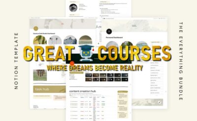 The Everything Notion Template Bundle By Sian Richardson - Free Downlod Course