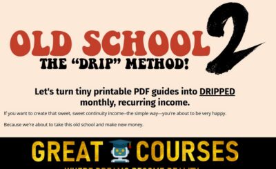 Old School 2 By Ryan Lee - Free Download Course - The Drip Method