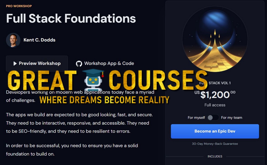 Full Stack Foundations By Kent C. Dodds - Free Download Course - Epic Web Dev Full Stack Foundations By Kent C. Dodds - Free Download Course - Epic Web Dev