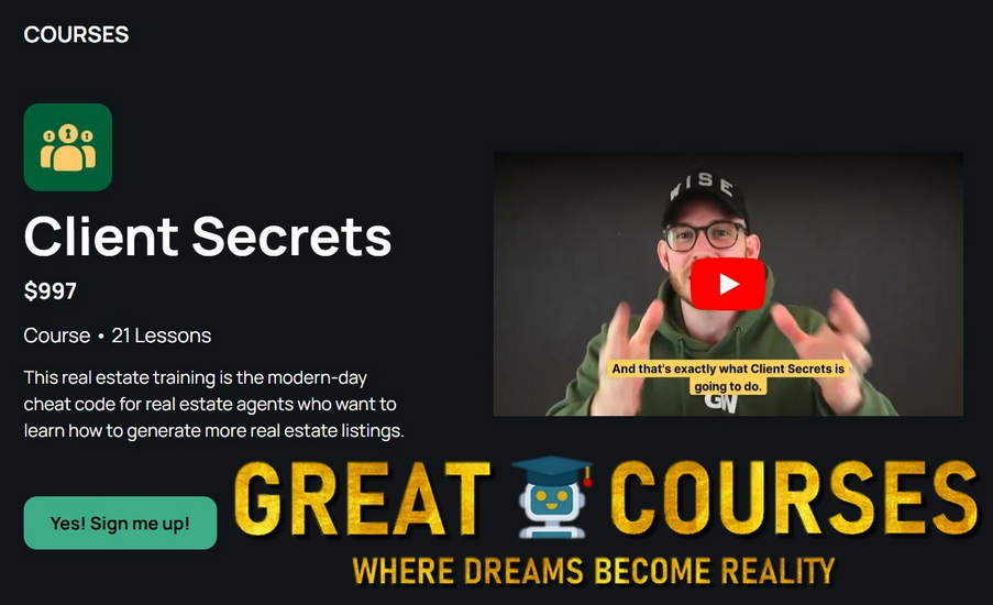 Client Secrets By Grant Wise - Free Download Course Client Secrets By Grant Wise - Free Download Course