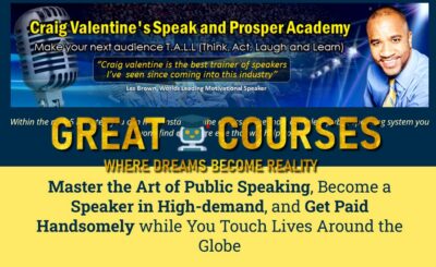 Speak And Prosper Academy By Craig Valentine - Free Download Course