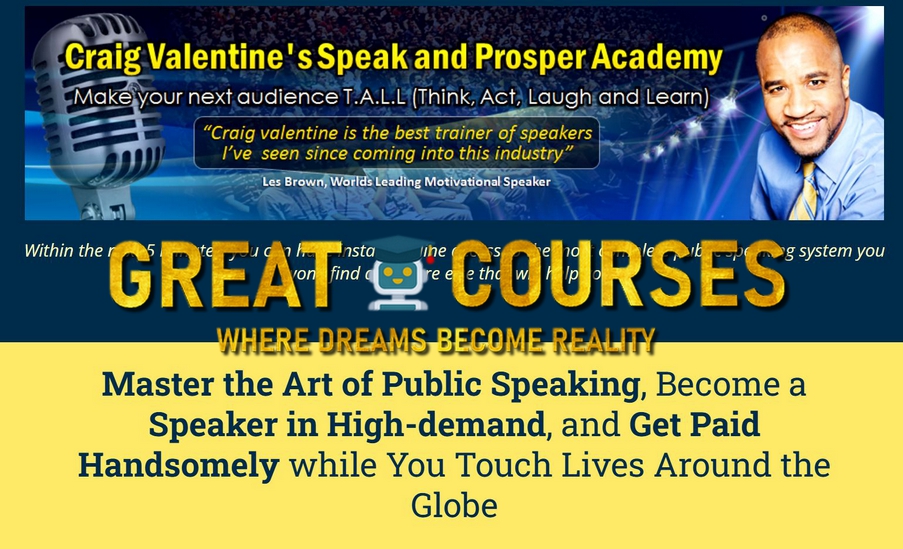 Speak And Prosper Academy By Craig Valentine - Free Download Course Speak And Prosper Academy By Craig Valentine - Free Download Course