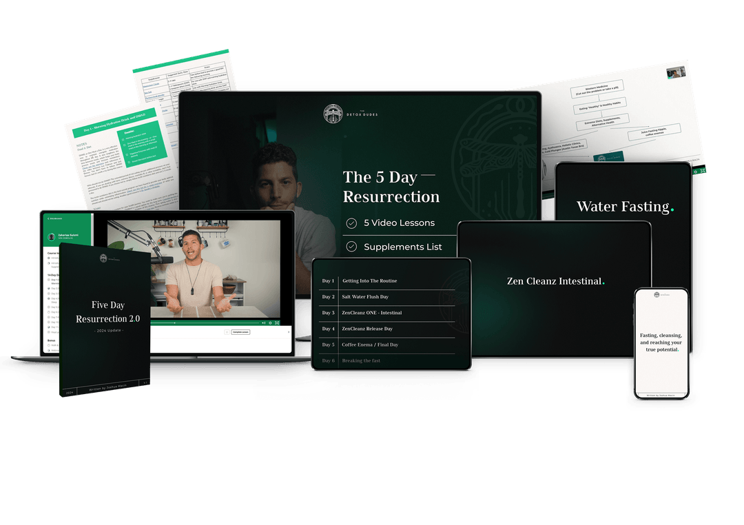 Bonus #3 ALL 27 DIY Detox Protocols From Our Secret "Detox Dudes Vault"