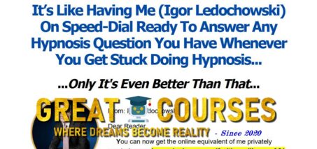 21 Advanced Hypnosis Masterclasses By Igor Ledochowski - Free Download Course