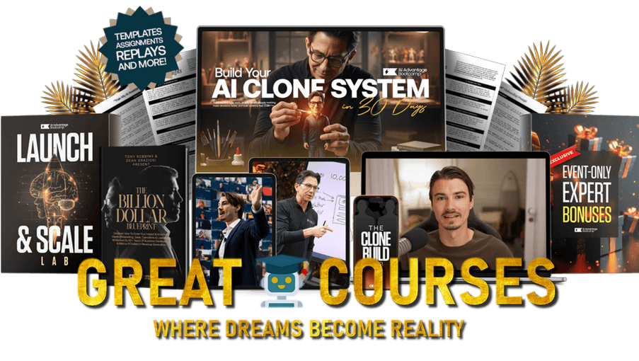 The AI Advantage Bootcamp By Tony Robbins & Dean Graziosi - Free Download Course - The 30 Day AI Advantage Bootcamp