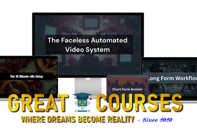 Faceless Automated Video System By Derek Pierce - Free Download Course