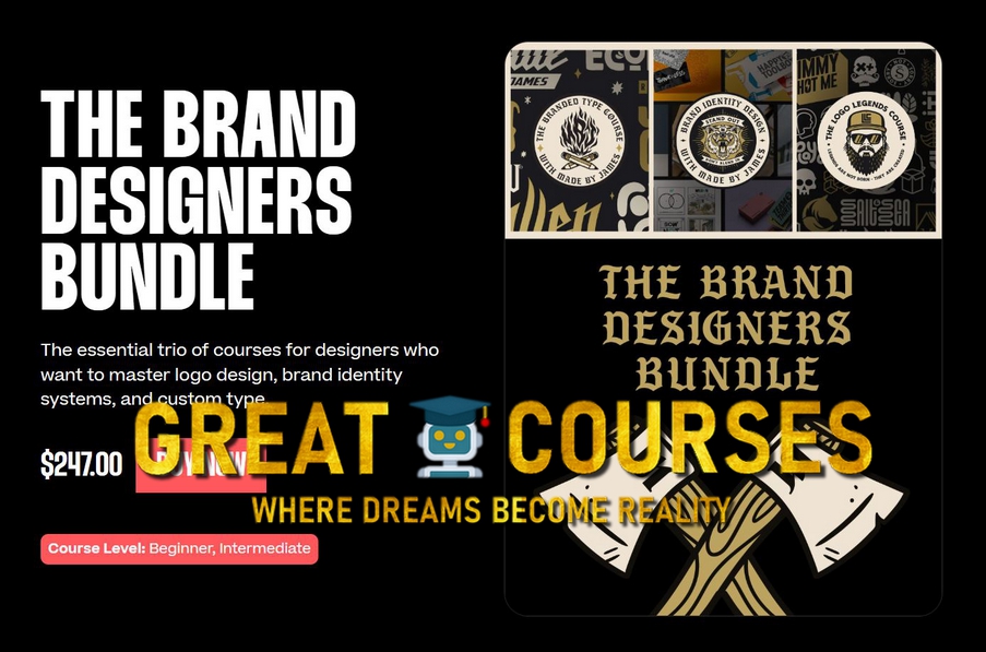 The Brand Designers Bundle By Made By James - Free Download MBJ Course - All Courses