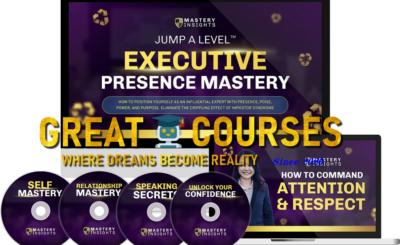 Jump A Level Executive Presence Mastery By Dr. Grace Lee - Free Download Course - Mastery Insights Academy