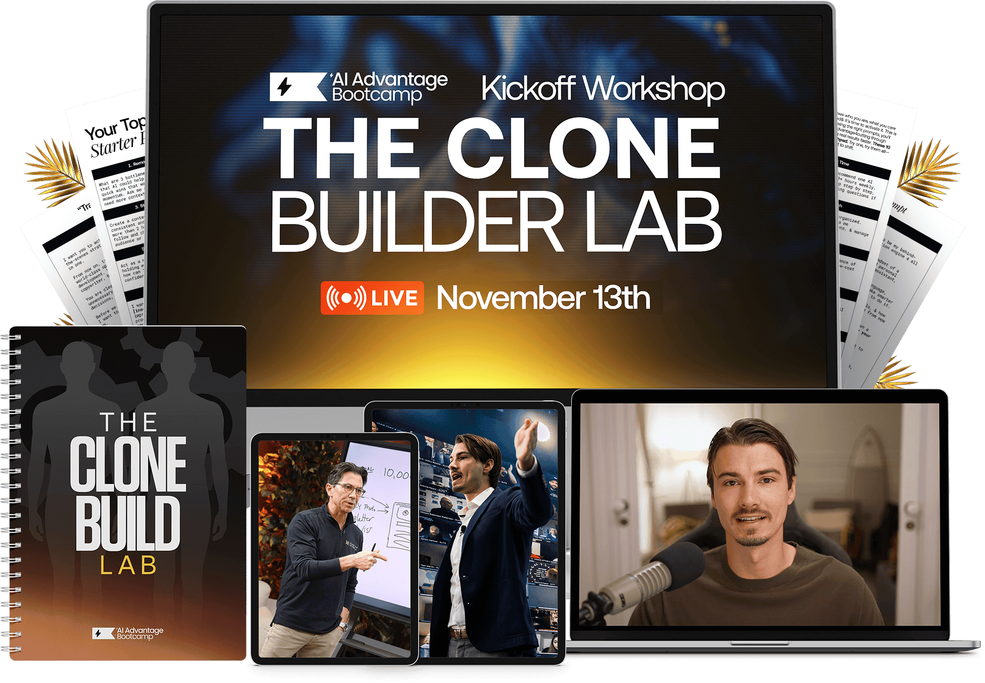 The AI Advantage Bootcamp By Tony Robbins & Dean Graziosi - Free Download Course - The 30 Day AI Advantage Bootcamp