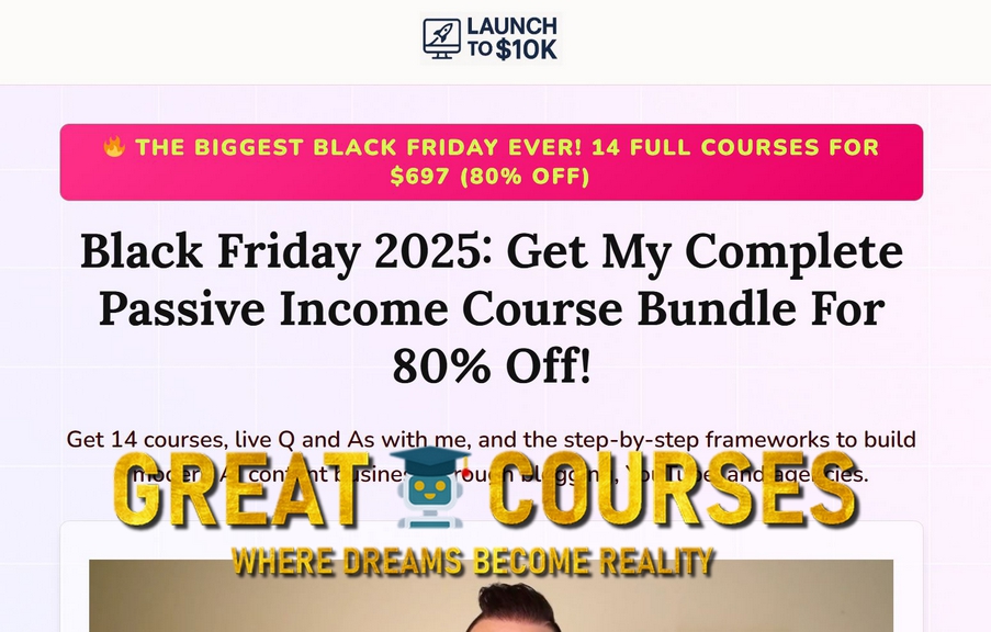 Black Friday Passive Income Course Bundle By Adam Enfroy - Free Download - All Courses