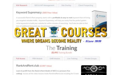 Rank And Rent Club By Herc Magnus - Free Download Course + Software