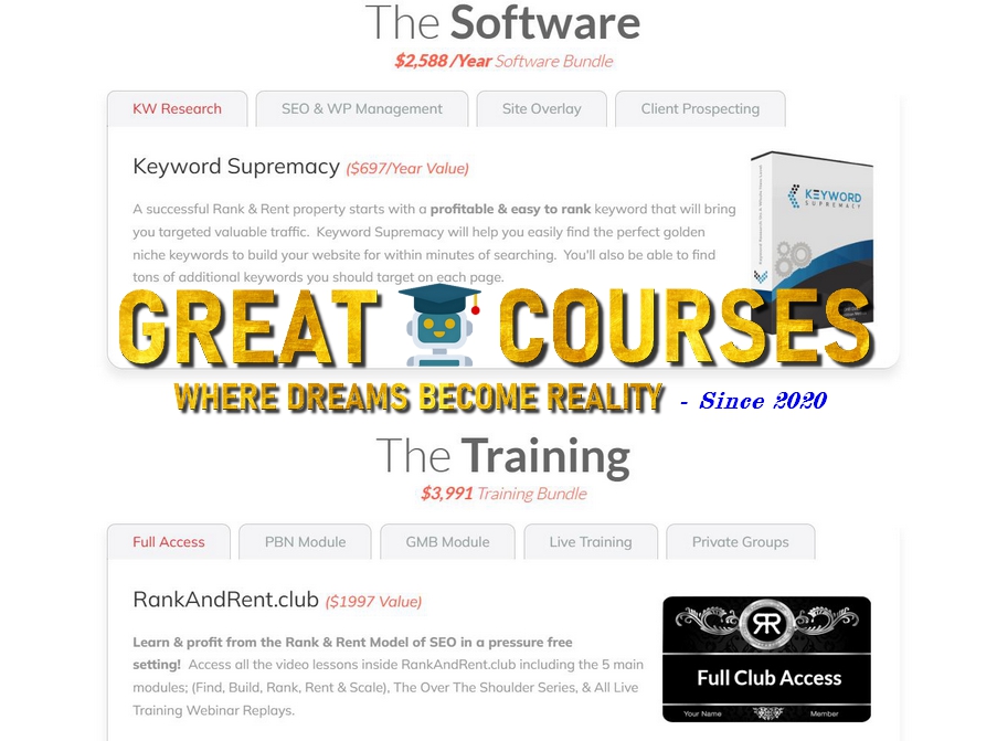 Rank And Rent Club By Herc Magnus - Free Download Course + Software