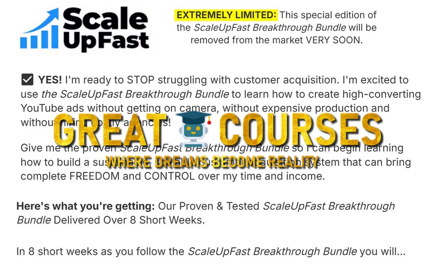ScaleUpFast Breakthrough Bundle By Rob Jones - Free Download Course ScaleUpFast Breakthrough Bundle By Rob Jones - Free Download Course
