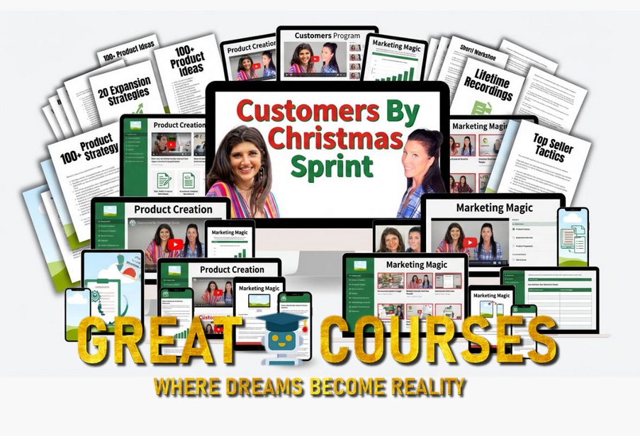 Customers By Christmas Sprint By Rachel Rofé - Free Download Course