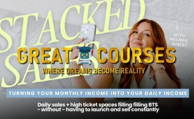Stacked Sales By Melanie Aubert - Free Download Course