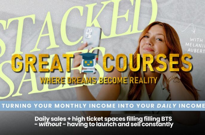 Stacked Sales By Melanie Aubert - Free Download Course