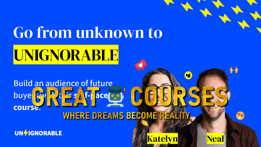Unignorable By Neal O'Grady & Katelyn Bourgoin - Free Download Course + Wallet-Opening Words OTO Upsell Unignorable By Neal O'Grady & Katelyn Bourgoin - Free Download Course + Wallet-Opening Words OTO Upsell