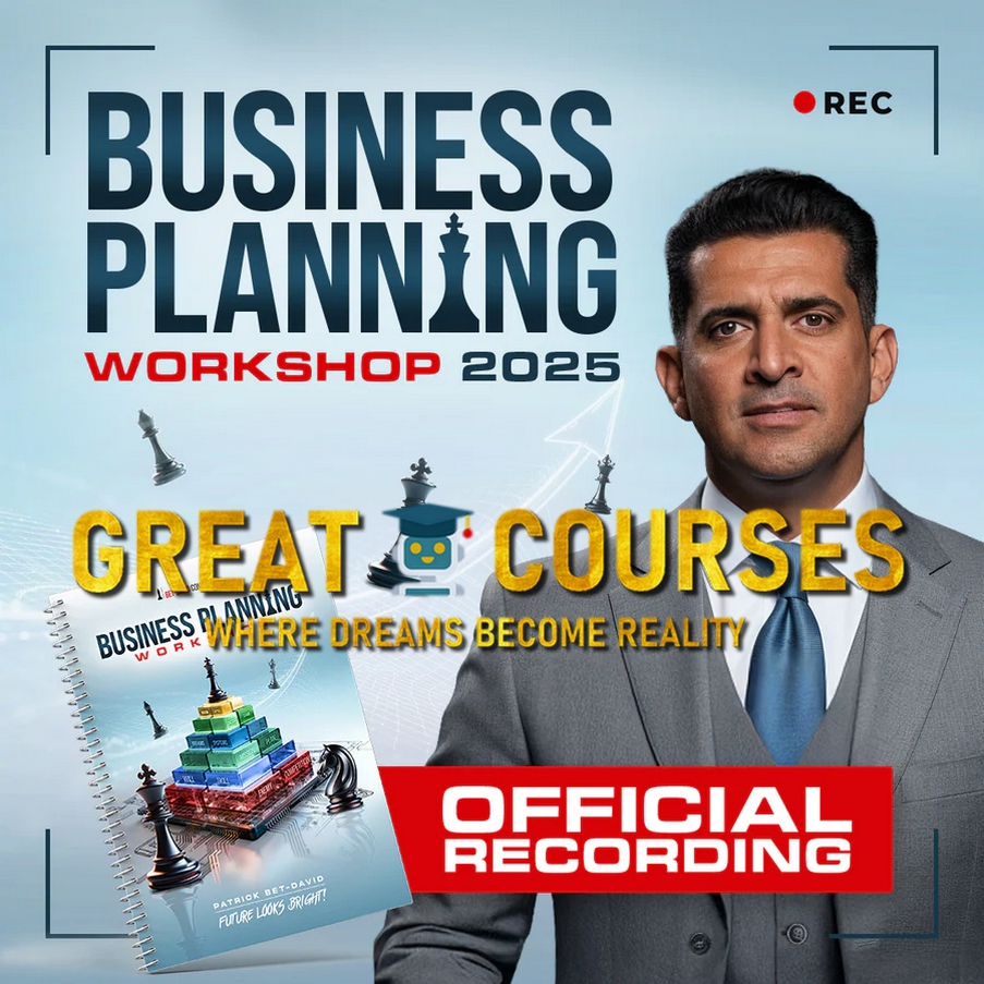 Business Planning Workshop 2025 By Patrick Bet-David - Free Download Course - Official Recording