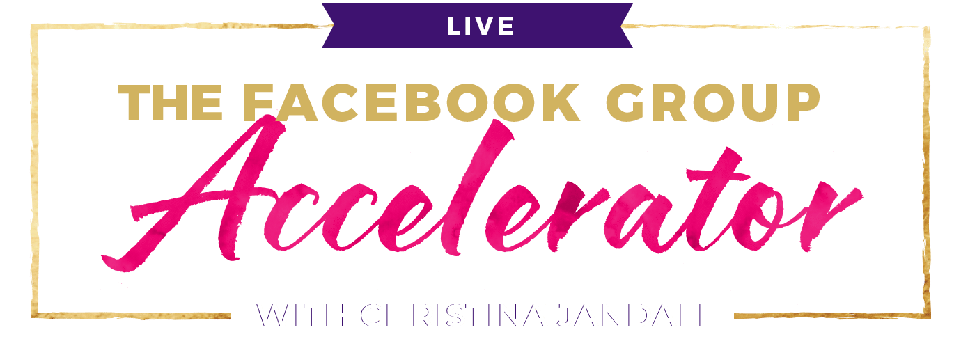 Facebook Group Accelerator By Christina Jandali - Free Download FGA Course