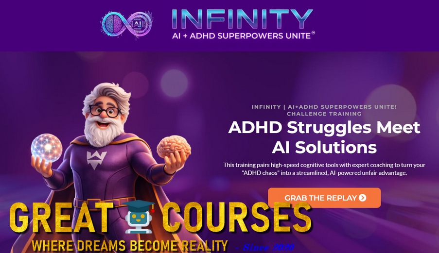 INFINITY AI + ADHD Superpowers Unite By Jonathan Mast - Free Download Replay Course