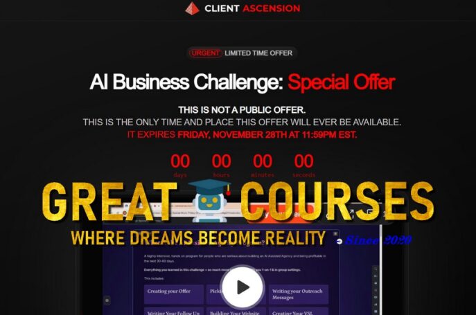 AI Assisted Agency Accelerator Program - Client Ascension By Daniel Fazio - Free Download Course