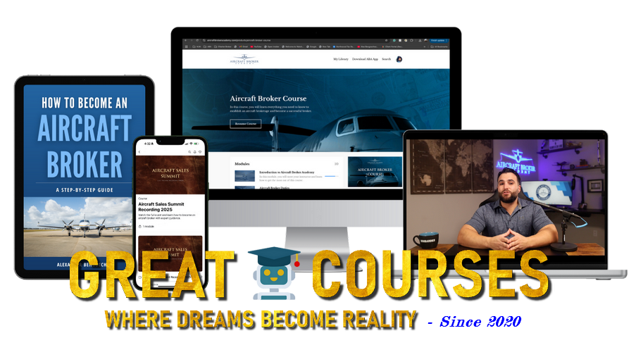 Aircraft Broker Course By Alexander Bengoechea - Free Download Online Course Aircraft Broker Academy
