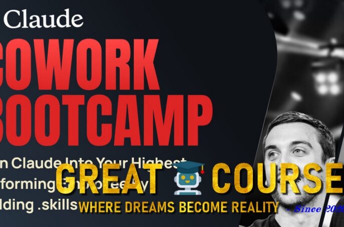 Claude Cowork Bootcamp By Dickie Bush, Nicolas Cole & Mitch Harris - Free Download Course - Ship 30 For 30