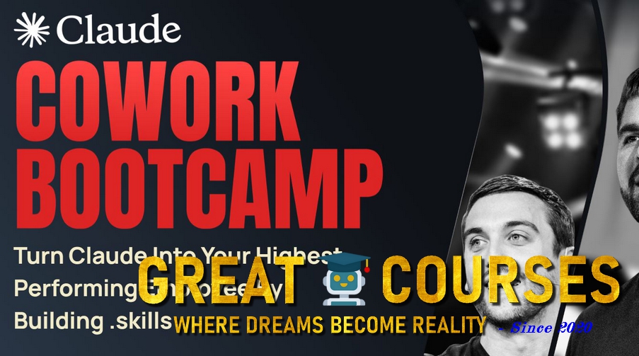 Claude Cowork Bootcamp By Dickie Bush, Nicolas Cole & Mitch Harris - Free Download Course - Ship 30 For 30 Claude Cowork Bootcamp By Dickie Bush, Nicolas Cole & Mitch Harris - Free Download Course - Ship 30 For 30
