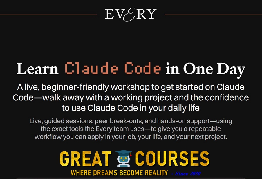 Claude Code For Beginners By Dan Shipper - Free Download Course
