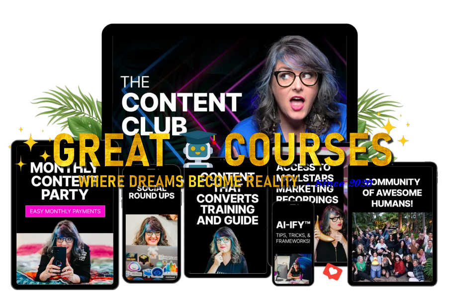 The AI Content Club By Molly Mahoney - Free Download Course
