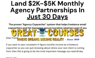 The Agency Copywriter By Francis Nayan - Free Download Course - Stories And Copy