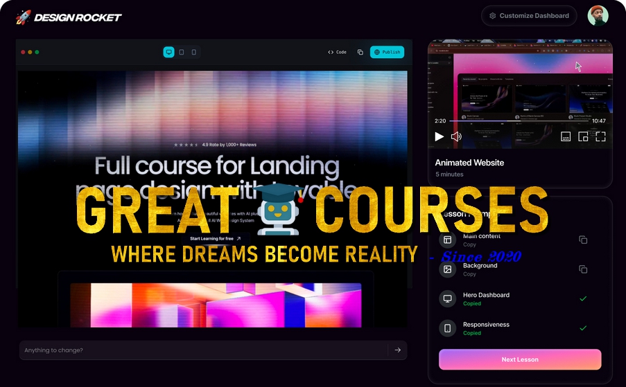 Design Rocket Premium By Viktor Oddy - Free Download AI Design PRO Course