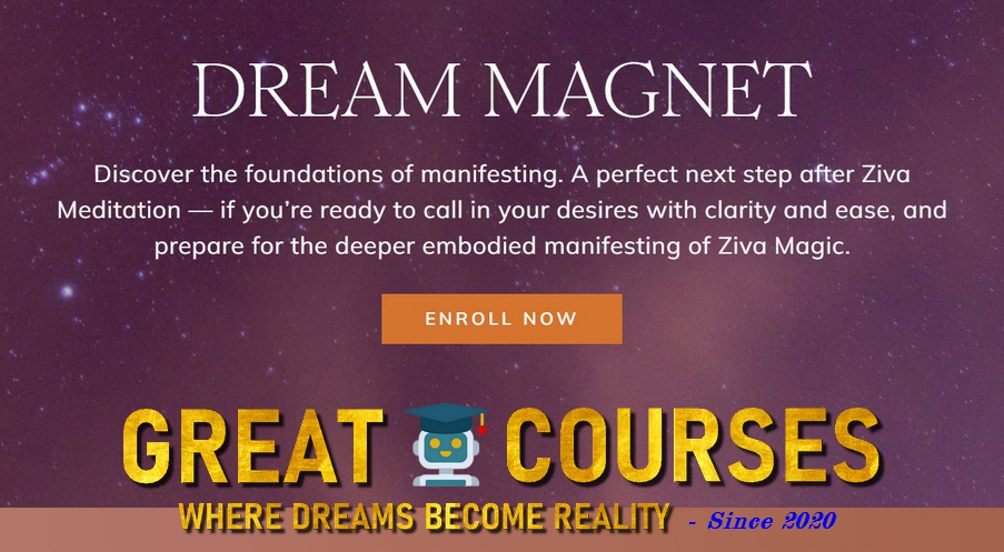 Dream Magnet By Emily Fletcher - Ziva Meditation - Free Download Course