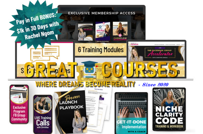 Facebook Group Accelerator By Christina Jandali - Free Download FGA Course