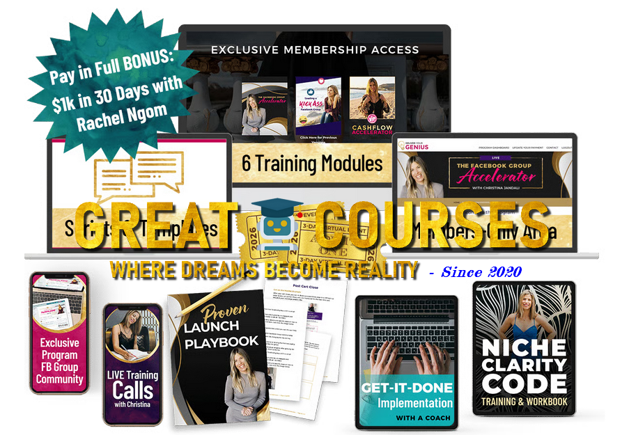 Facebook Group Accelerator By Christina Jandali - Free Download FGA Course