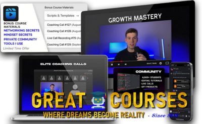 Growth Mastery Academy By Luke G - Free Download Course + The Money Accelerator Upsell
