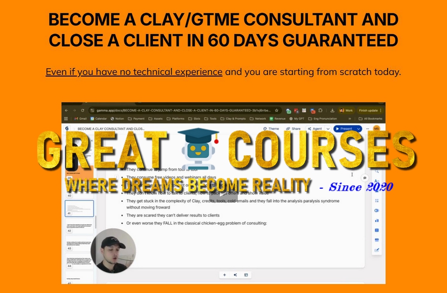 Clay Consultant Program By Michael Saruggia - Free Download Course + The 80/20 GTM Engineer Handbook Clay Consultant Program By Michael Saruggia - Free Download Course + The 80/20 GTM Engineer Handbook