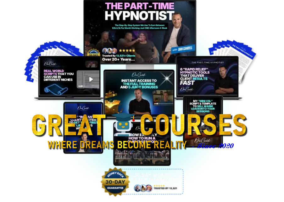 Part-Time Hypnotist By Dan Candell - Free Download Course + Instant Flow States OTO Upsell