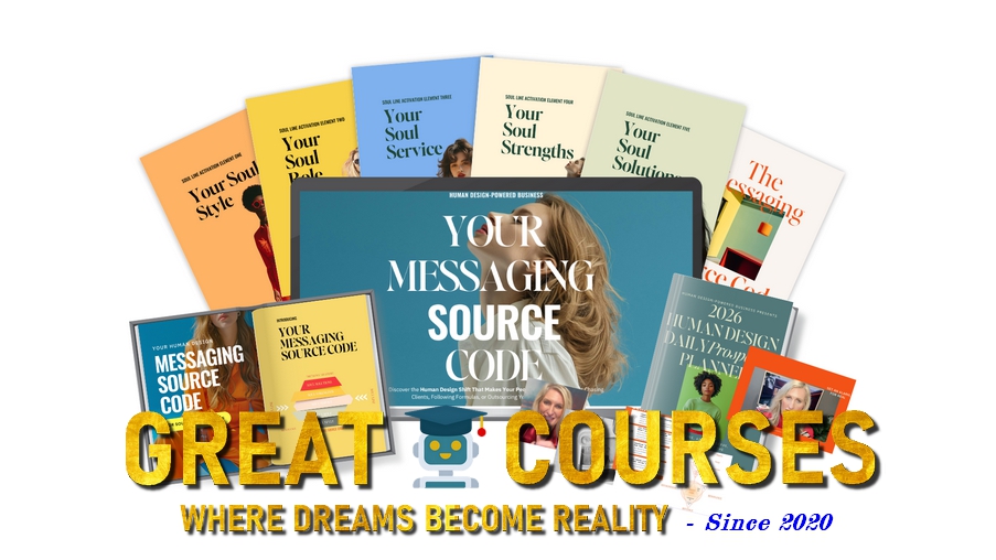 Your Messaging Source Code + Pricing By Profile Guide By Victoria Gibson - Free Download Course - Human Design-Powered Business
